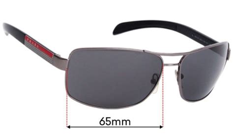 Prada SPS54I 65mm Replacement Lenses by Sunglass Fix™